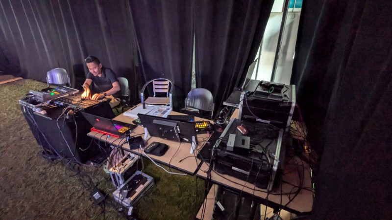 La son et la vidéo prêts pour la conférence